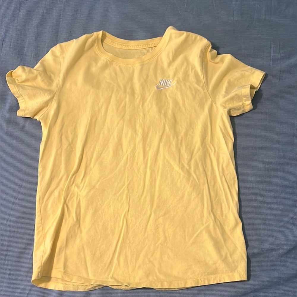 Nike Soft Yellow Tee